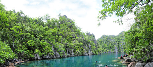 Palawan Lake Panorama by Kuya D
