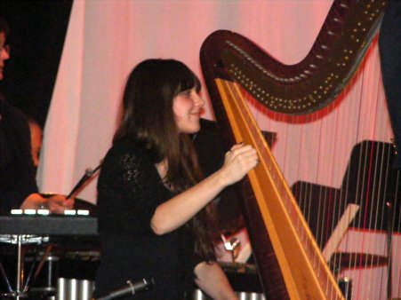 Mollie with Harp