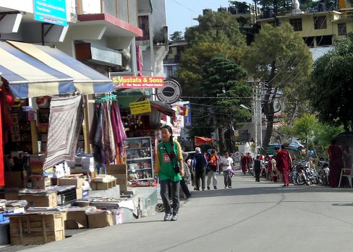Temple Road à Dharamsala