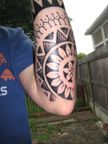 polynesian tattoo sleeve gallery Tattoos Gallery