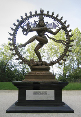 Nataraj statue at CERN