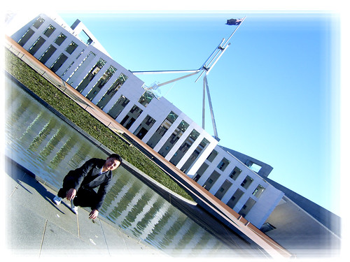  Paliament Front porch . Canberra by Kieny How, on Flickr