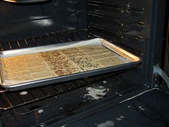 7 Into the oven