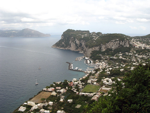 Capri harbour