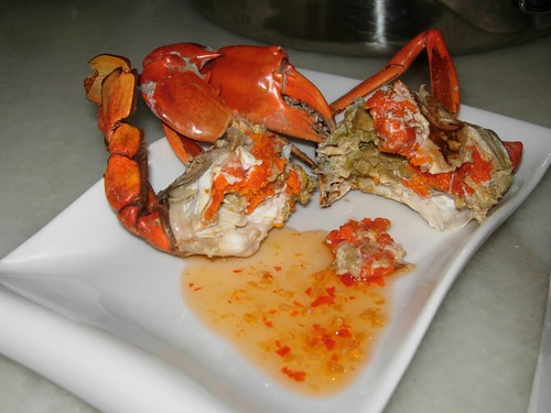crab with roe