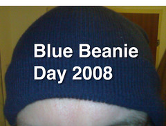 Ankündigung Blue Beanie Day 2008