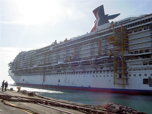Carnival Dream floats out 