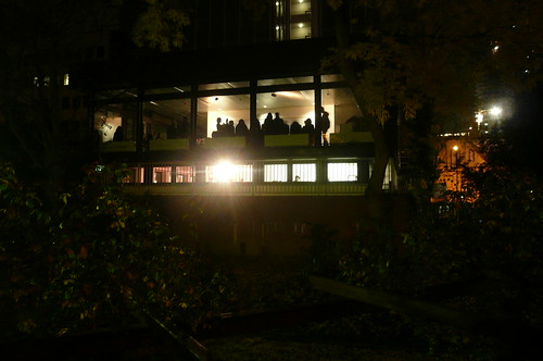 Saasfee Pavillon bei Nacht 2008