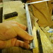 Iyo orange wood handle fitting[伊予のみかんの槌柄作ります]-05
