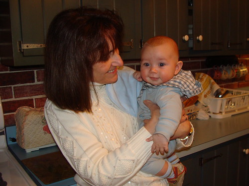 Silas with his Grandma Kathi