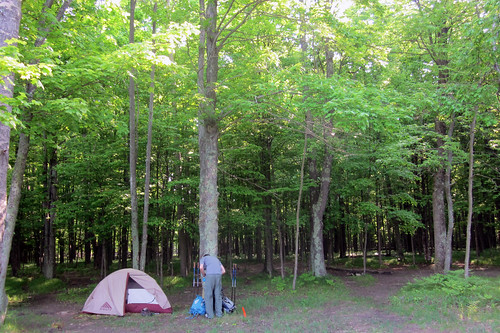 Manistee Backpacking trip - May 2011
