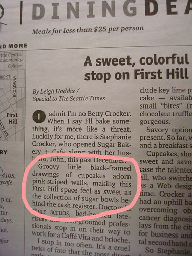 Cakespy In the Seattle Times!