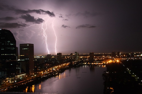 Thunderstorm over Bangkok