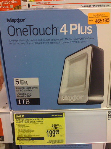 1 Terabyte for $200