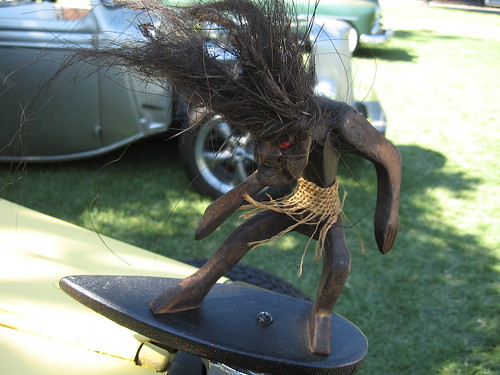 1927 Willys Tiki Tub Hood Ornament (by Brain Toad Photography)
