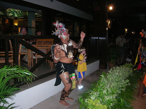Declan Dancing with the Headhunter Sarawak