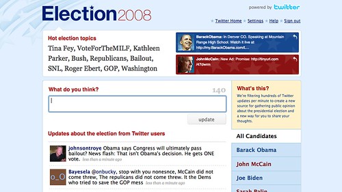 Twitter - Election 2008