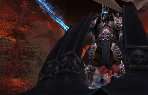 DethBeth hanging with the Lich King