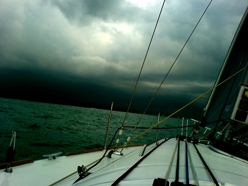 Sailing Into A Storm