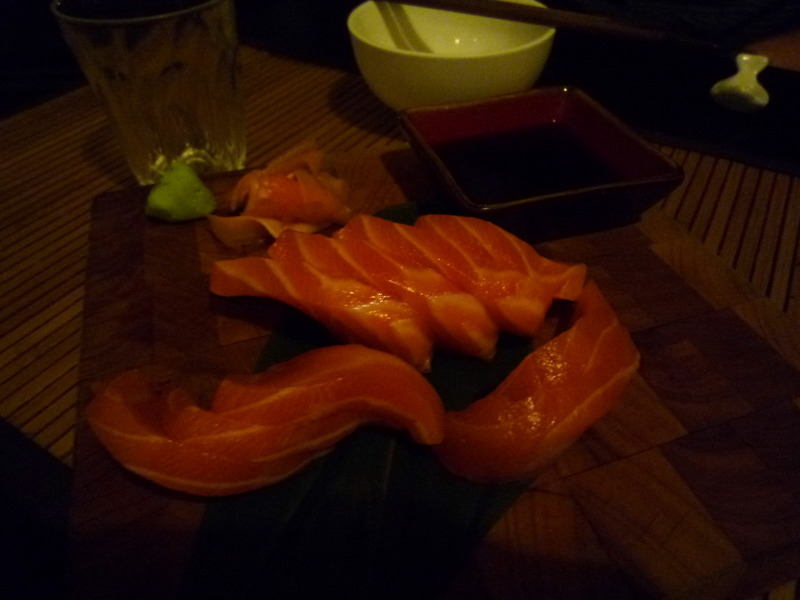 Salomon sashimi