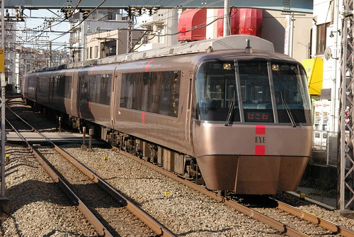 Odakyu30000series in Ikuta,Kawasaki,Kanagawa,Japan 2009/1/1