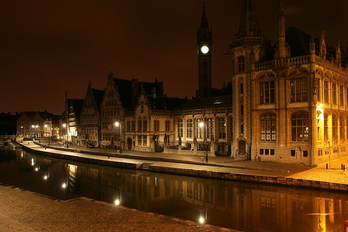 la nuit a Ghent