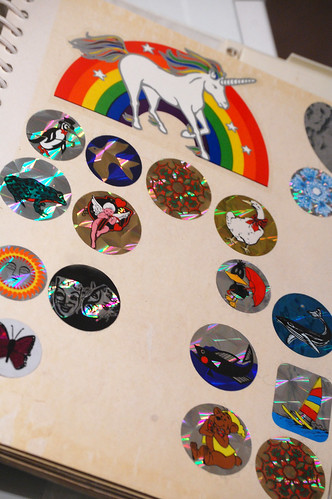 holographic stickers were the holy grail