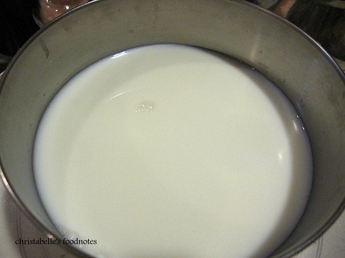 牛奶煮泡麵開始