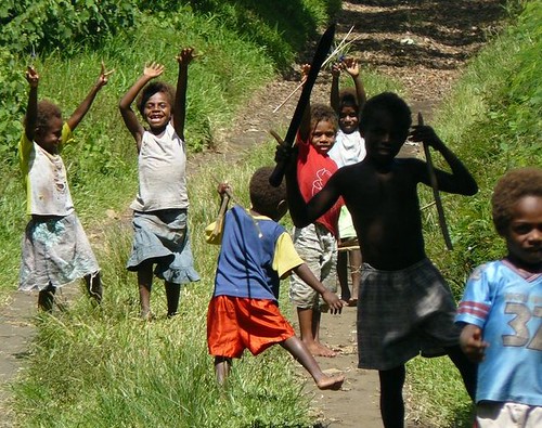 Vanuatu : ile de tanna : enfants