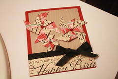*Happy Birthday* pinwheel card