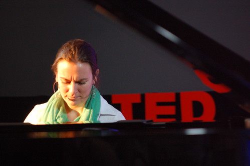 Daniela Candillari plays at TED 2009