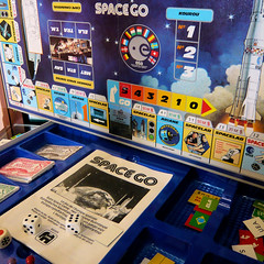 Space Go boardgame // Jeu de société Space Go