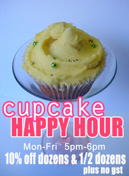 Flirt Cupcakes Happy Hour