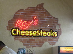 roy's cheesesteaks - the signage