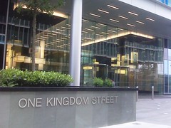one kingdom street
										 entrance