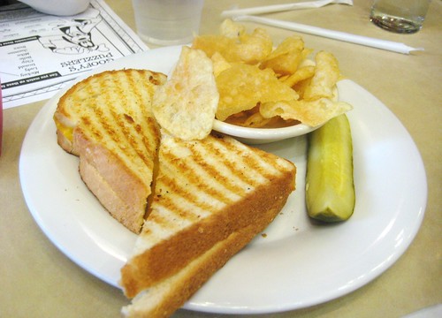 Grilled Cheese @ Disney's Soda Fountain by you.