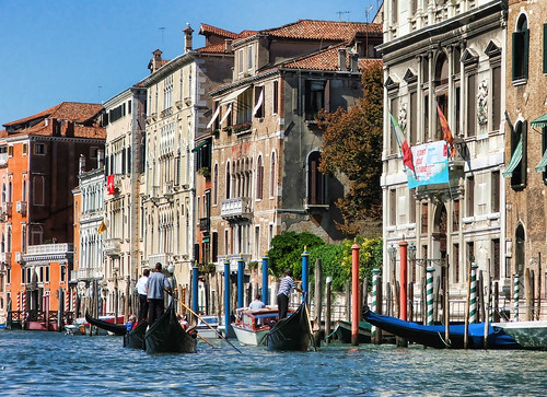 Gondola Ride, Grand Canal, Venice