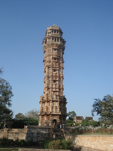 Victory Tower, Chittorgarh Fort, Rajasthan Pic 2