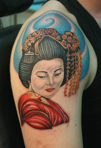 geisha tattoo176
