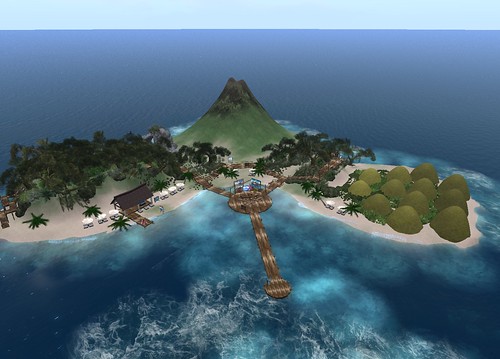 Virtual Philippines Island in Second Life