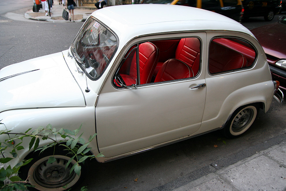 The Fiat 600 is a cult car in Argentina as I suppose it is in Europe too 