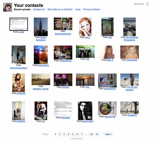 Social Graphing in Flickr