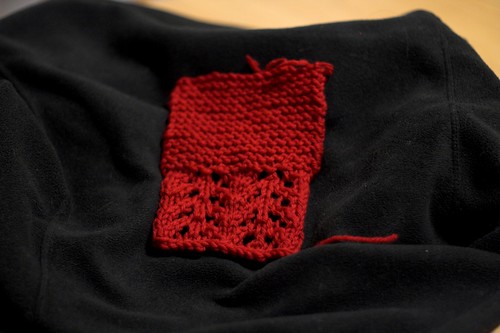 échantillon de tricot