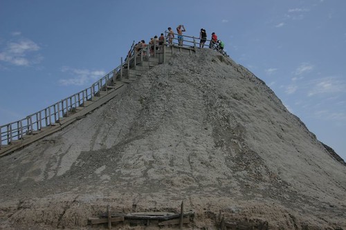 El Totumo - the strange mud volcano, 50 km NE of Cartagena - Colombia.