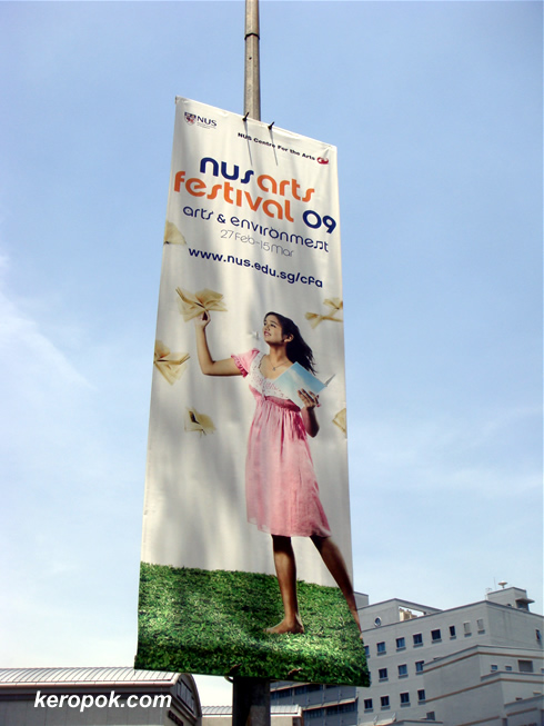 NUS Arts Festival Banner