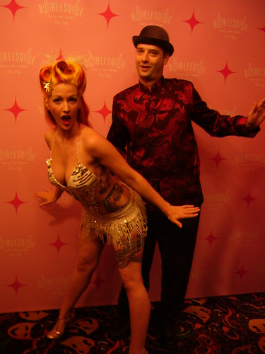 Melody Mangler at the Burlesque Hall  of Fame weekender