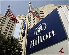 Hilton headquarters in Beverly Hills