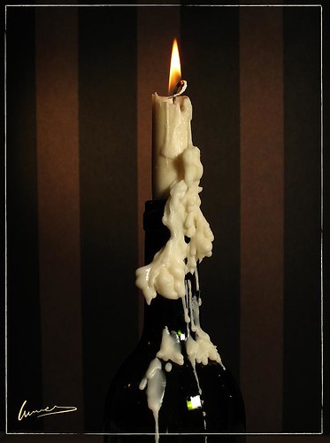 A la luz de una vela