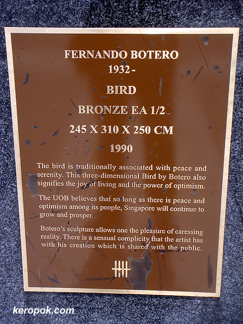 Fernando Botero - Bird