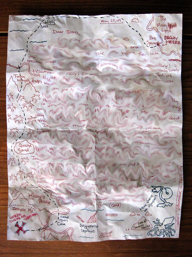Treasure Map letter